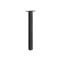 Architectural Mailboxes Standard 46.5 Inch In-Ground Post Black 5105B